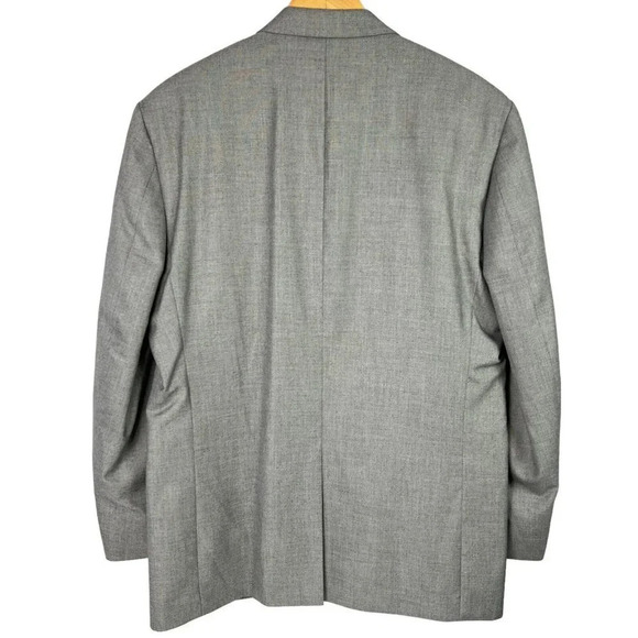 CHAPS Mens Gray Sport Coat Suit Jacket Blazer 42 R - Picture 2 of 8